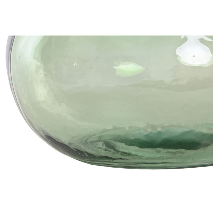 Ваза Home ESPRIT Зелен Рециклирано стъкло 31 x 31 x 32 cm