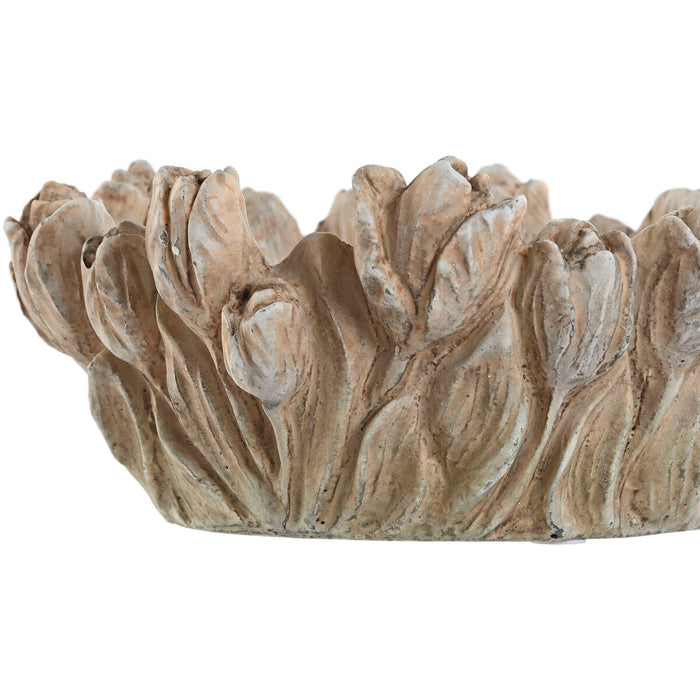 Украса за център на маса Home ESPRIT Сив Цимент 23 x 23 x 10 cm