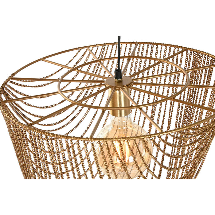 Полилей Home ESPRIT Златен Желязо 46 x 46 x 69 cm
