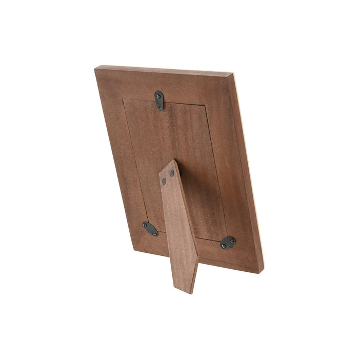 Рамка за снимки Home ESPRIT Бял Естествен Смола Кост (3 броя)