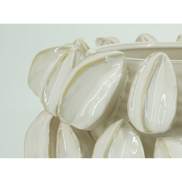 Украса за център на маса Home ESPRIT Бял Зелен Бежов Каменинов 30 x 30 x 19 cm