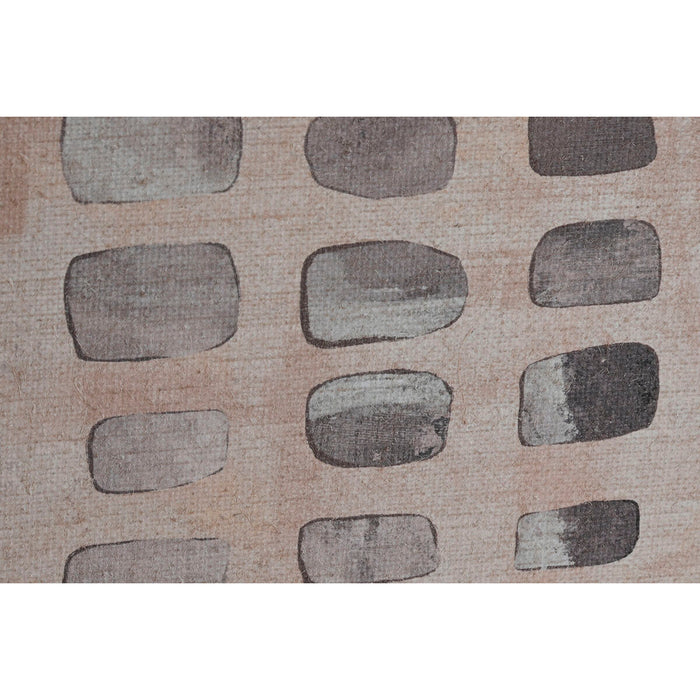 Картина Home ESPRIT Бял Бежов Модерен Скандинавски 100 x 4 x 100 cm