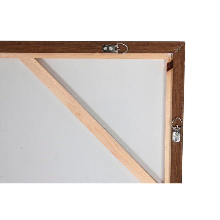 Картина Home ESPRIT Тъмно сив Светло кафяв Абстрактен Модерен 100 x 4 x 140 cm (2 броя)
