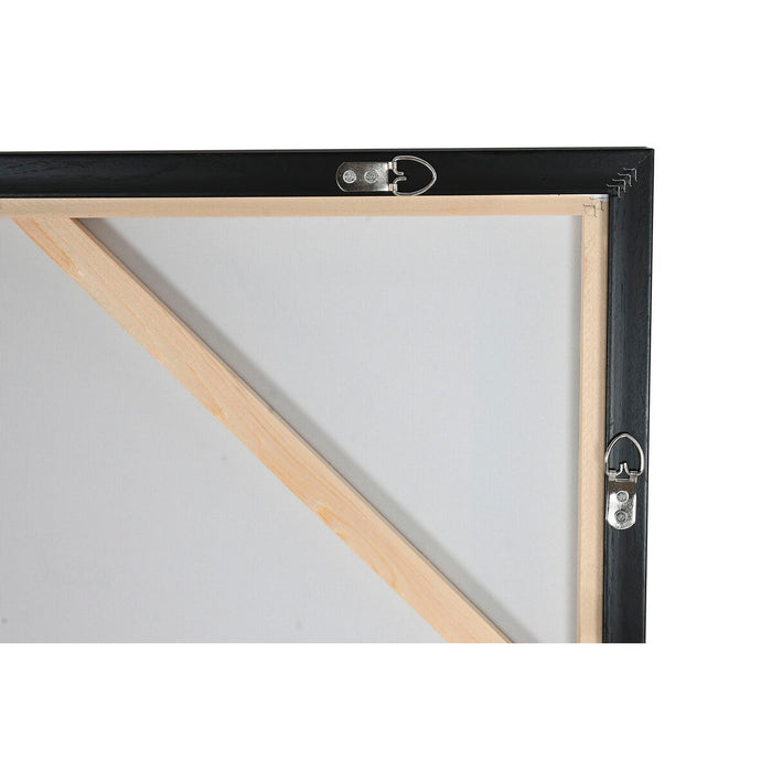 Картина Home ESPRIT Кафяв Черен Модерен Град 100 x 4 x 140 cm (2 броя)