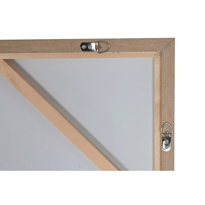 Картина Home ESPRIT Оранжев Модерен Град 100 x 4 x 140 cm (2 броя)