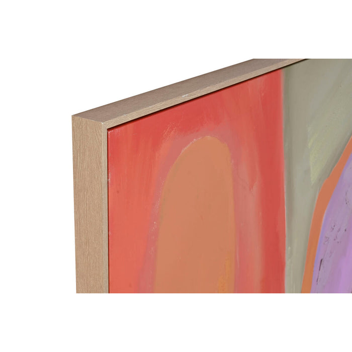 Картина Home ESPRIT Оранжев Модерен Град 100 x 4 x 140 cm (2 броя)