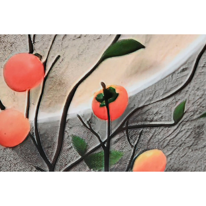 Картина Home ESPRIT Кафяв Оранжев Ориенталски Ваза 80 x 3,5 x 160 cm (2 броя)