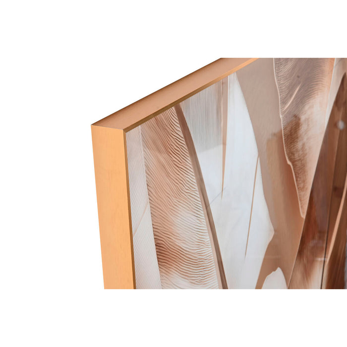Картина Home ESPRIT Алуминий Дървен MDF 80 x 3,5 x 160 cm