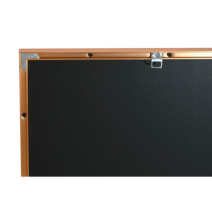 Картина Home ESPRIT Бял Златен Кръгове 80 x 3,5 x 80 cm (2 броя)