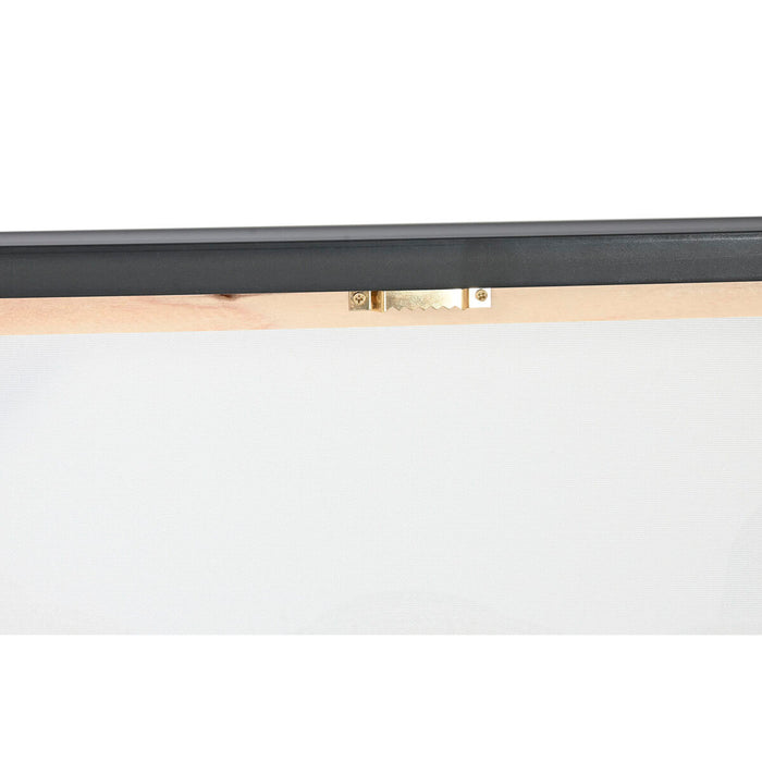 Картина Home ESPRIT Бял Черен Куче Loft Лакиран 62 X 3 X 62 CM (4 броя)