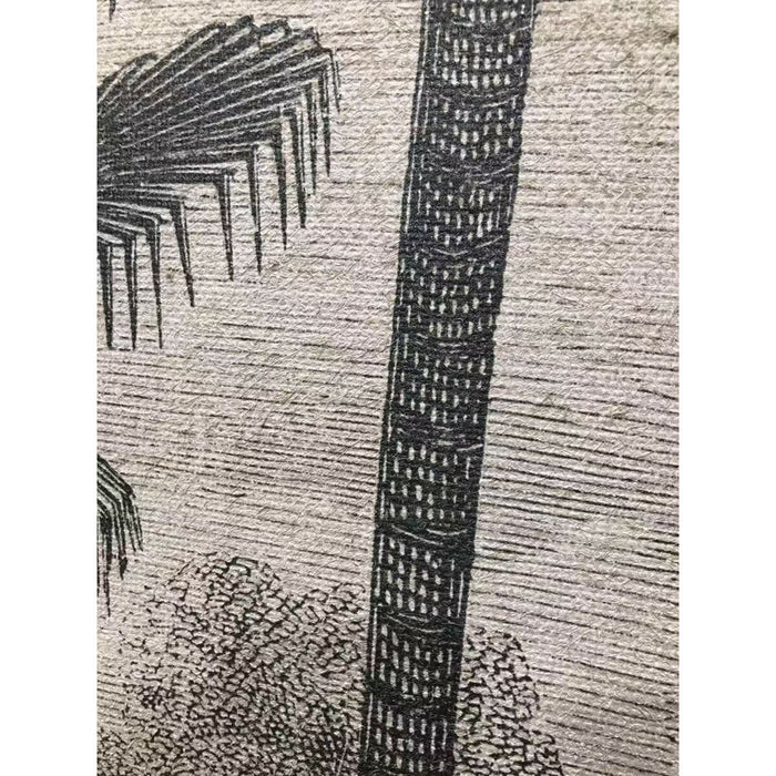 Комплект от 3 снимки Home ESPRIT Кафяв Черен Палми 180 x 4 x 120 cm (3 Части)