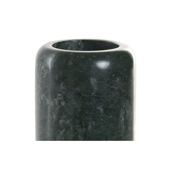 Поставка за четка за зъби Home ESPRIT Зелен Мрамор 7,5 x 7,5 x 10 cm