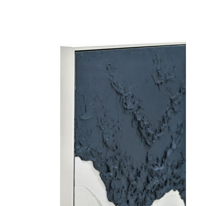 Картина Home ESPRIT Син Бял Модерен 83 x 4 x 123 cm (2 броя)
