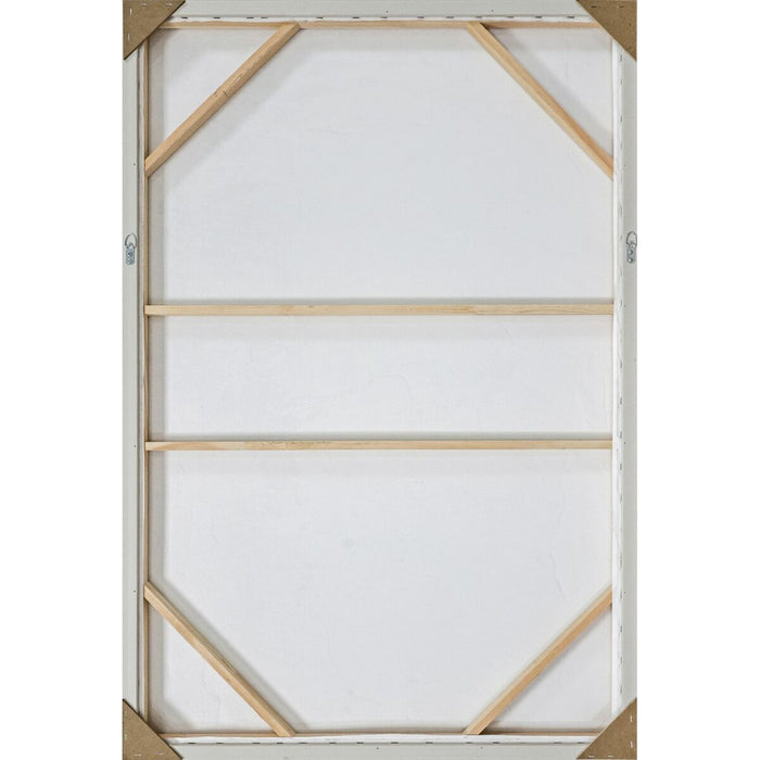 Картина Home ESPRIT Син Бял Абстрактен Град 83 x 4 x 123 cm (2 броя)