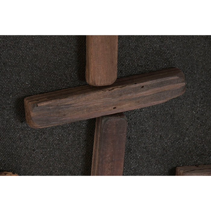 Картина Home ESPRIT Бор Рециклирано дърво 82 x 4 x 122 cm