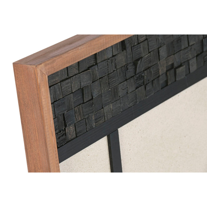 Картина Home ESPRIT Бор Рециклирано дърво 82 x 4 x 82 cm
