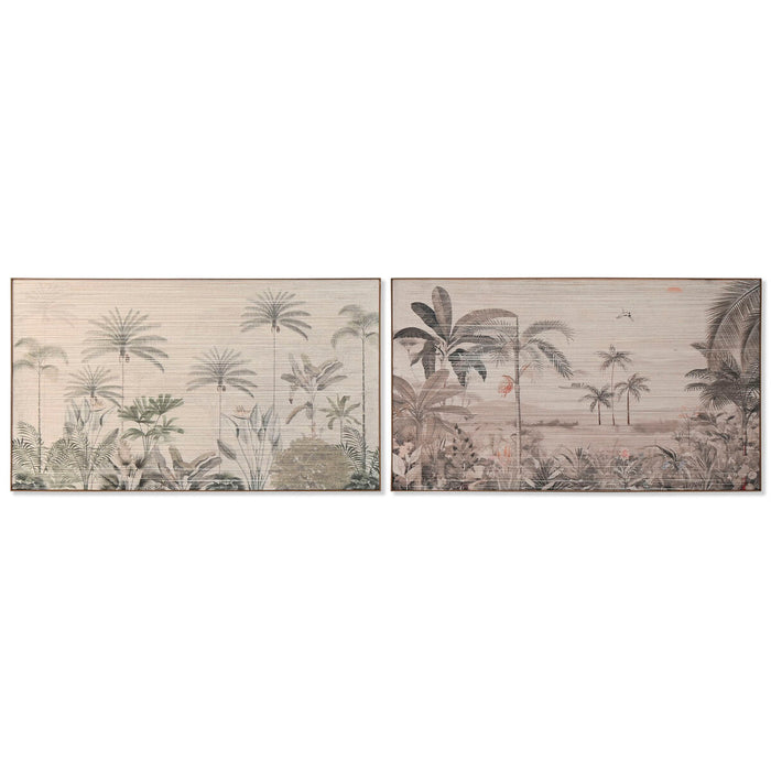 Картина Home ESPRIT Памук Ела 120 x 2,5 x 70 cm