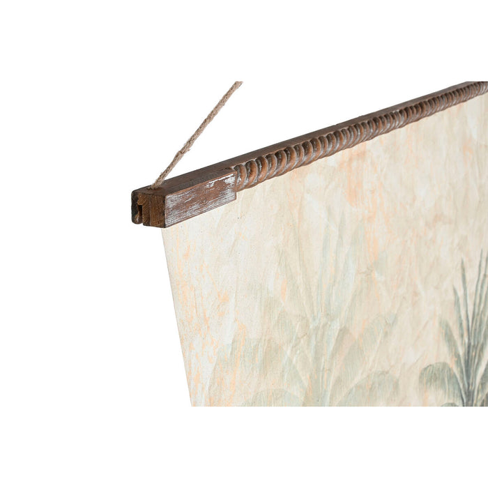 Пластно Home ESPRIT Зелен Бежов Палми 138 X 2,8 X 180 CM (2 броя)