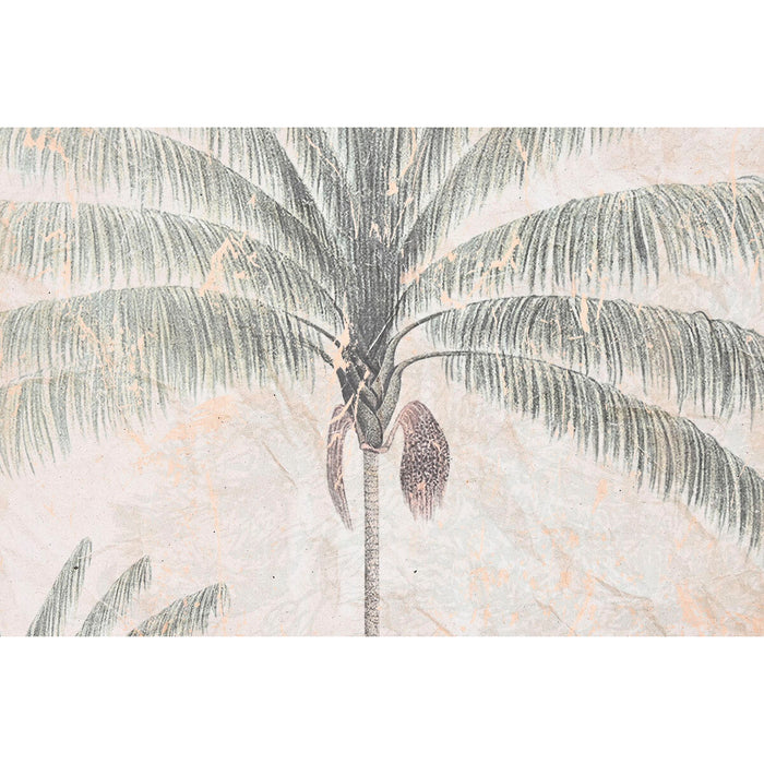 Пластно Home ESPRIT Зелен Бежов Палми 138 X 2,8 X 180 CM (2 броя)