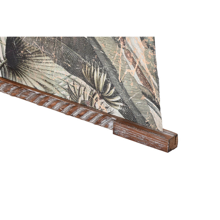 Пластно Home ESPRIT Зелен Бежов Палми 138 X 2,8 X 180 CM (2 броя)