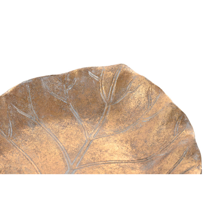 Украса за център на маса Home ESPRIT Златен Смола 33 X 26 X 6 CM