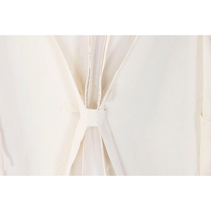 Пластно Home ESPRIT Бял Абстрактен Скандинавски 60 x 3,5 x 60 cm (2 броя)