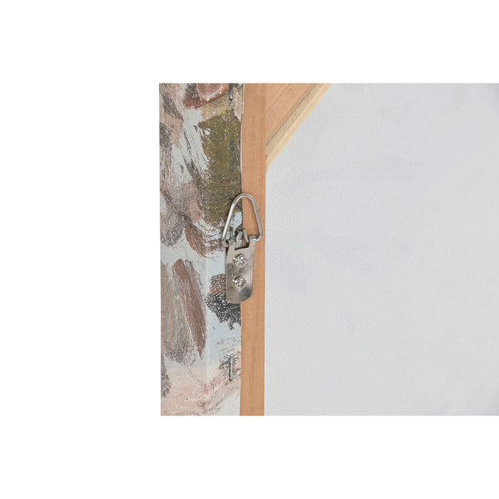 Пластно Home ESPRIT Бял Зелен Град Cottage 60 x 3,5 x 90 cm (2 броя)