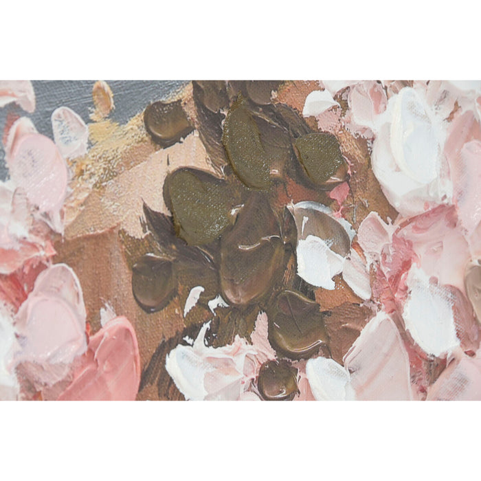 Пластно Home ESPRIT Бял Розов Планина 80 x 3,5 x 80 cm (2 броя)