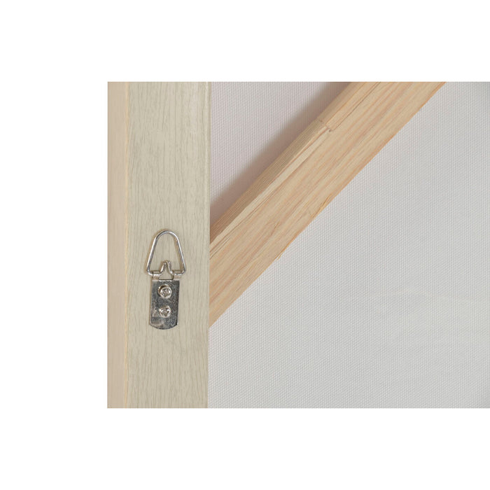 Пластно Home ESPRIT Бял Розов Планина 80 x 3,5 x 80 cm (2 броя)