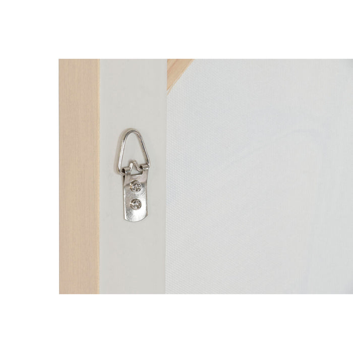 Пластно Home ESPRIT Жълт Зелен Тропически 82,5 x 3,5 x 122,5 cm (2 броя)