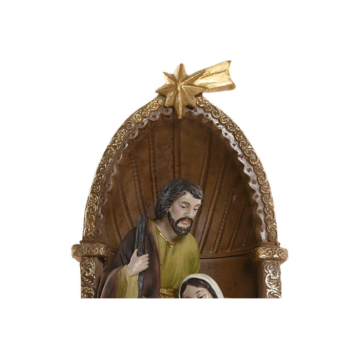 Рождествена Коледна Сцена Home ESPRIT Многоцветен Смола 11 x 10,5 x 22,5 cm