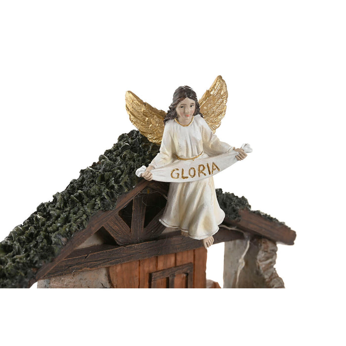 Рождествена Коледна Сцена Home ESPRIT Многоцветен Смола