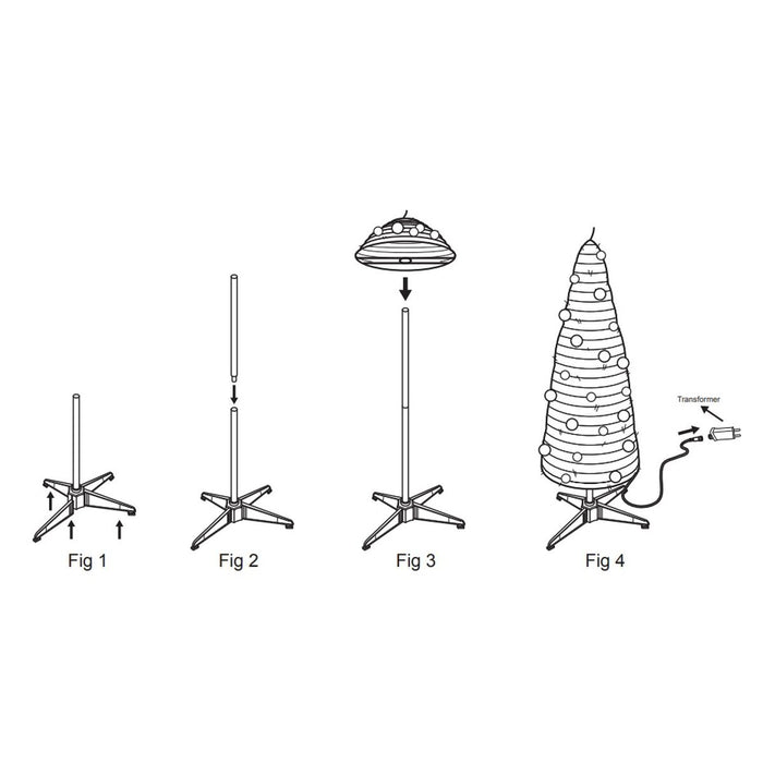 Коледно дърво Home ESPRIT Златен PVC Снежен