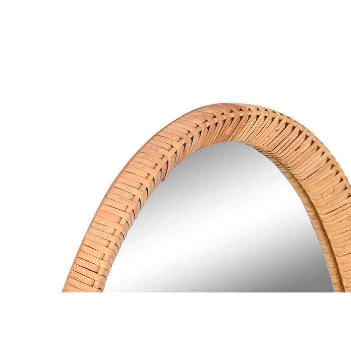 Стенно огледало Home ESPRIT Естествен Scandi 53 X 4,5 X 85 CM