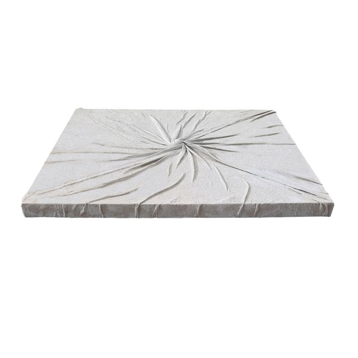 Декорация за стена Home ESPRIT Бял Абстрактен Scandi 80 x 6 x 80 cm