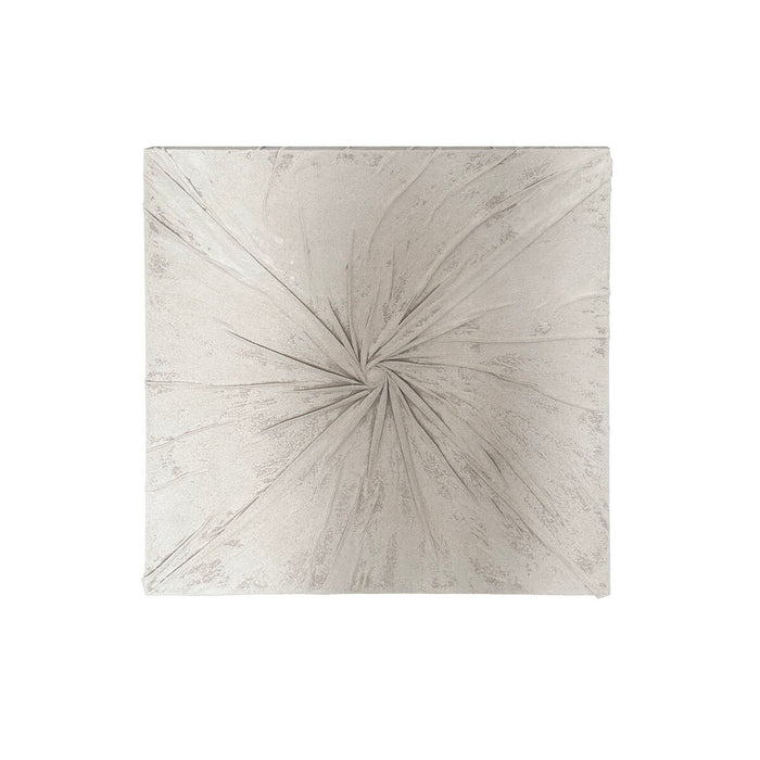 Декорация за стена Home ESPRIT Бял Абстрактен Scandi 80 x 6 x 80 cm