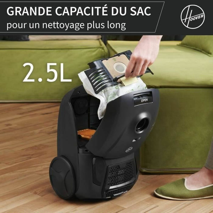 Прахосмукачка Hoover HE120PET 011 Черен Сив 700 W