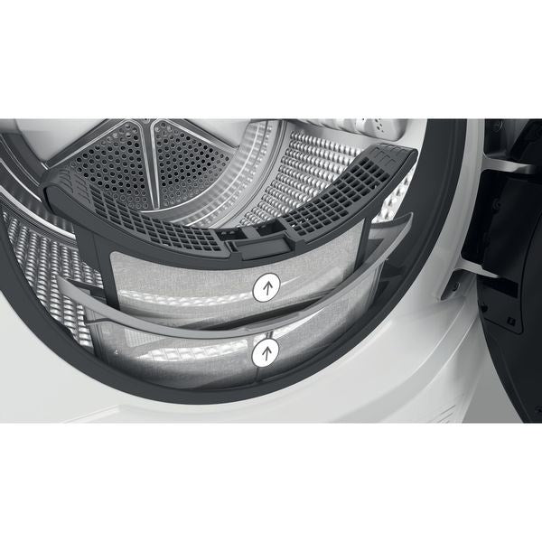 Сушилня Hotpoint H8 D94WB EU Свободностояща Зареждане отпред 9 кг A+++ Бяла