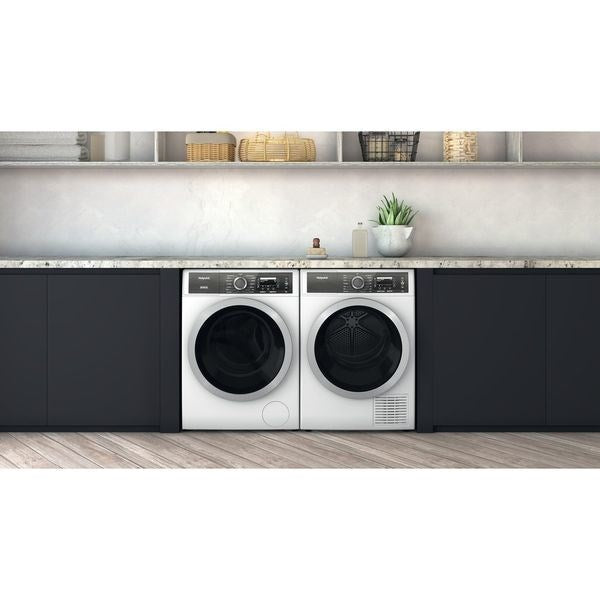 Сушилня Hotpoint H8 D94WB EU Свободностояща Зареждане отпред 9 кг A+++ Бяла