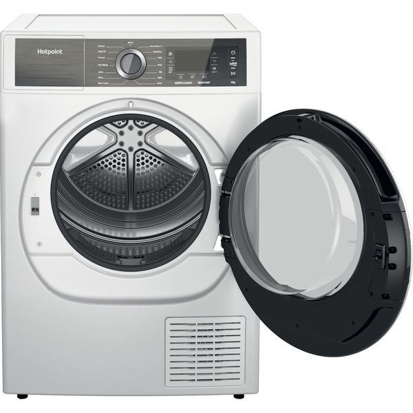 Сушилня Hotpoint H8 D94WB EU Свободностояща Зареждане отпред 9 кг A+++ Бяла