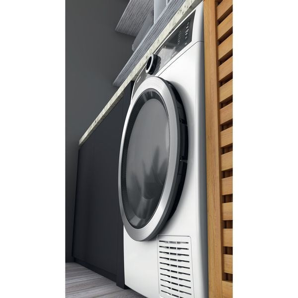 Сушилня Hotpoint H8 D94WB EU Свободностояща Зареждане отпред 9 кг A+++ Бяла