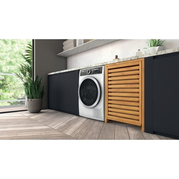 Сушилня Hotpoint H8 D94WB EU Свободностояща Зареждане отпред 9 кг A+++ Бяла