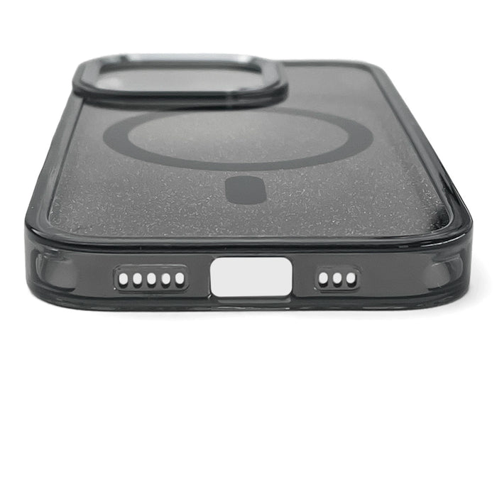 Блестящ калъф с MagSafe за Samsung Galaxy A16 5G - черен