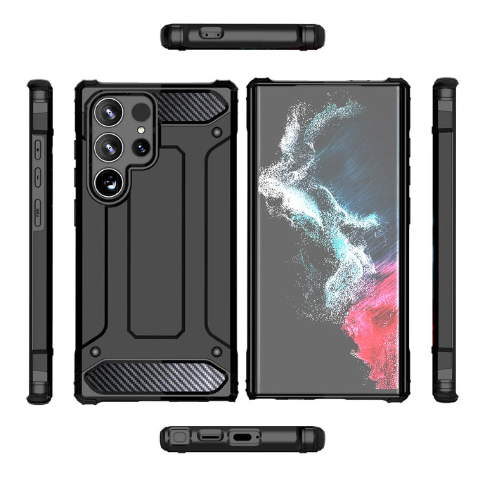 Hybrid Armor Case за Xiaomi Redmi Note 14 Pro+ 5G - черен