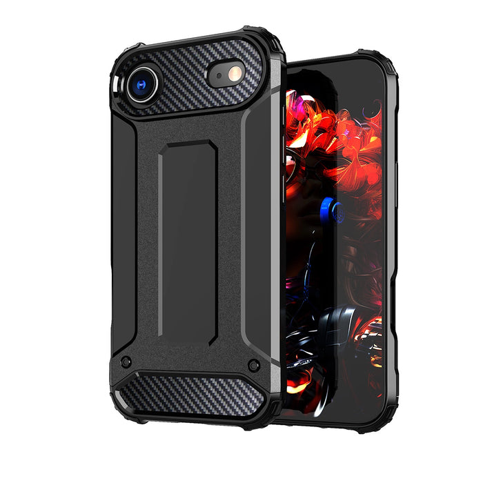 Hybrid Armor Case за iPhone 17 Air - черен