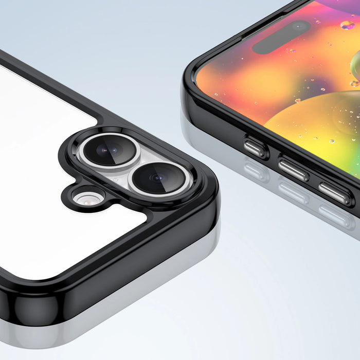 Калъф Outer Space за iPhone 17 - черен прозрачен