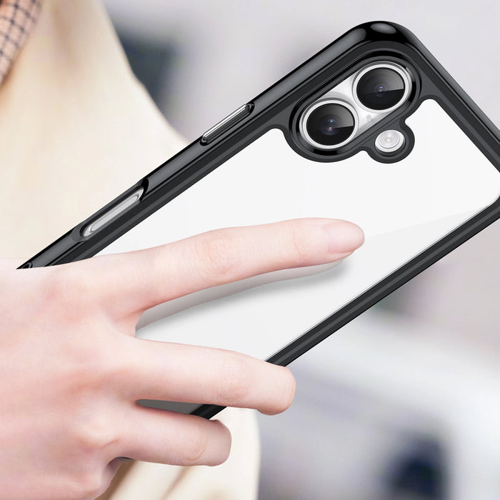 Калъф Outer Space за iPhone 17 - черен прозрачен