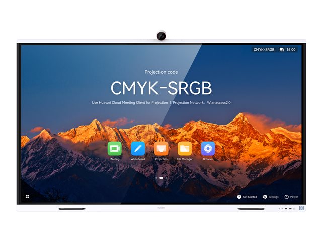 HUAWEI IdeaHub S2IHS2-75SA Интелигентно устройство за сътрудничество 75 инча инфрачервен екран Jade white