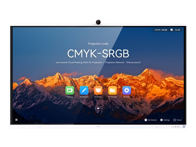 HUAWEI IdeaHub S2 IHS2-86SA Интелигентно устройство за сътрудничество 86 инча инфрачервен екран Jade white