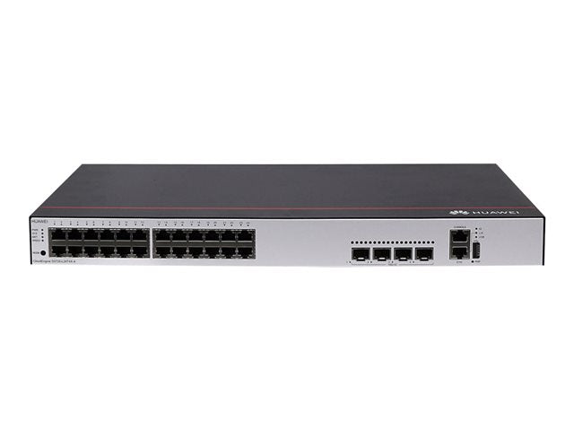 HUAWEI S5735 L24T4X A 24x10 100 1000BASE-T портове 4x10GE SFP+ портове AC захранване и фърмуер (P)